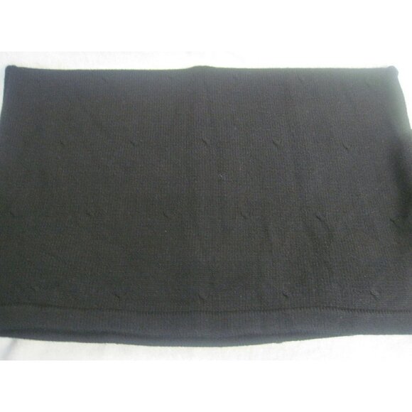 Vintage Women's Sweater Marisa Christina Black Gold Red Embroidered Size Medium - Picture 9 of 9